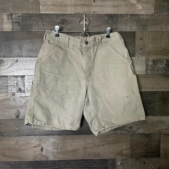 SOLD Carhartt Duck Shorts 32 - Picture 1 of 2